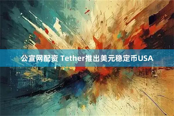 公宣网配资 Tether推出美元稳定币USA