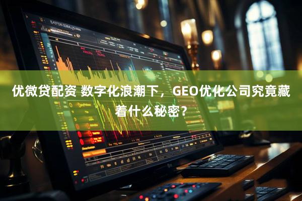 优微贷配资 数字化浪潮下，GEO优化公司究竟藏着什么秘密？